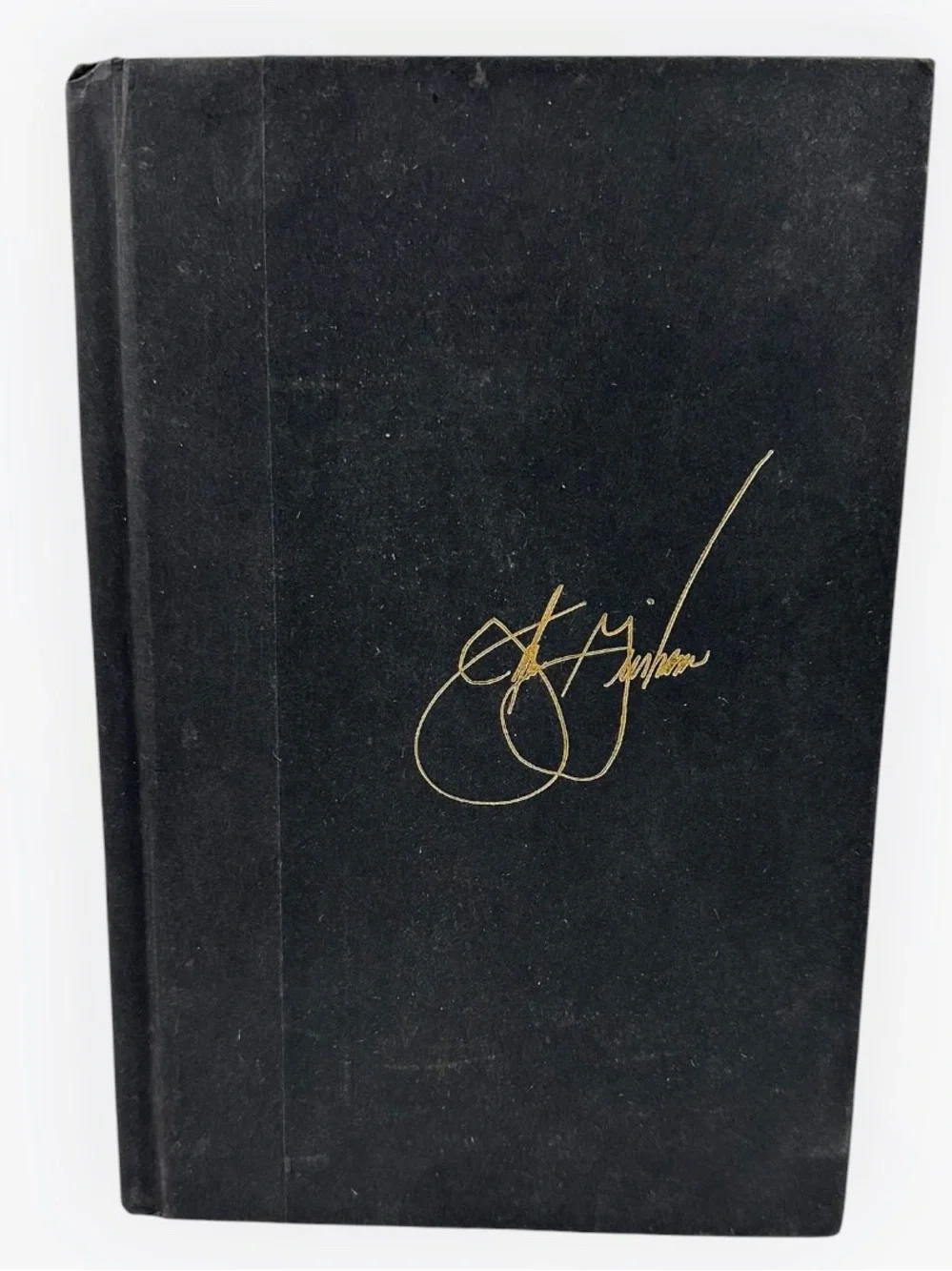 John Grisham The Rainmaker 1995 Doubleday Hardcover Black Gold Signature Vintage